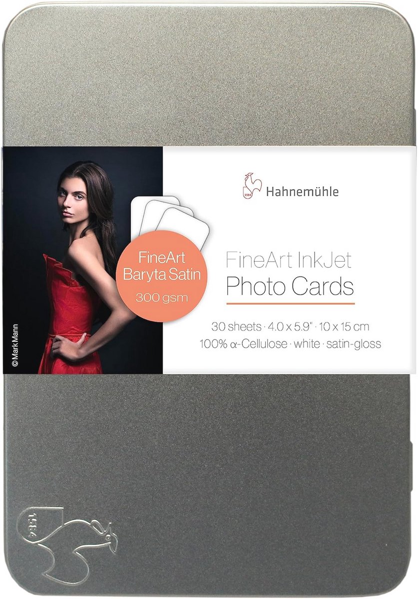 Set van 30 Premium Fotokaarten 10 x 15 cm - FineArt Baryta Satijn, 300 g/m²