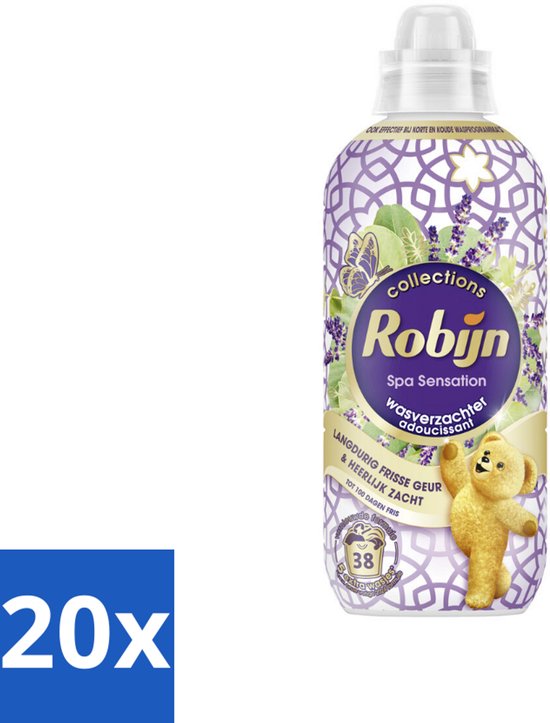Robijn – Wasverzachter – Intense Spa Sensation – 765 ml - Bulkverpakking - 20 stuks