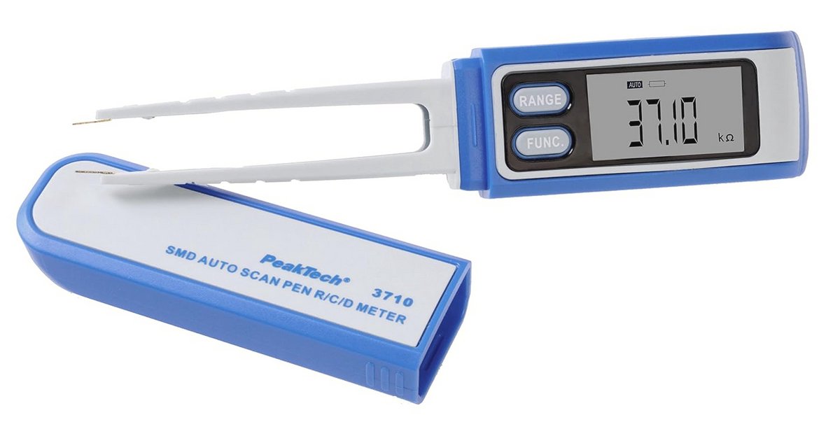 Digitale SMD LCR meter 6000 tellingen met continuïteitstest en diodetester