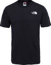 The North Face S/s Simple Dome Tee - Eu Outdoorshirt Heren - TNF Black