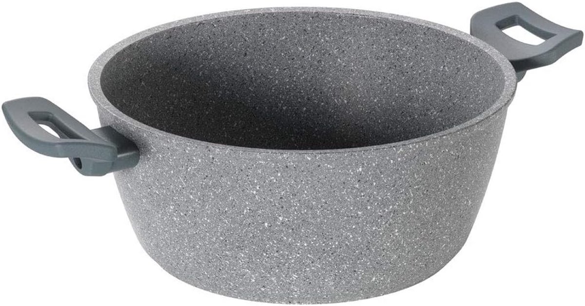 Kookpan 24 cm met Antiaanbaklaag en Soft-Touch Handgreep