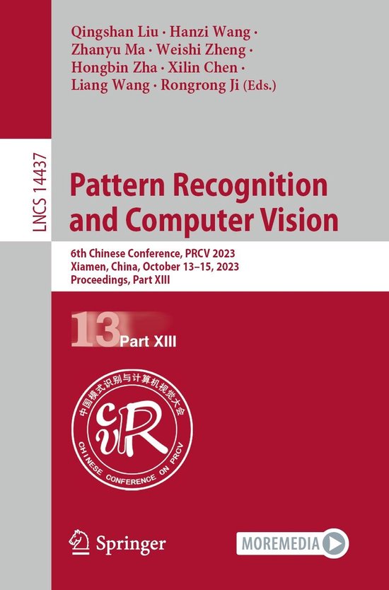 Springer Nature Proceedings Computer Science 13 - Pattern Re ... - cover