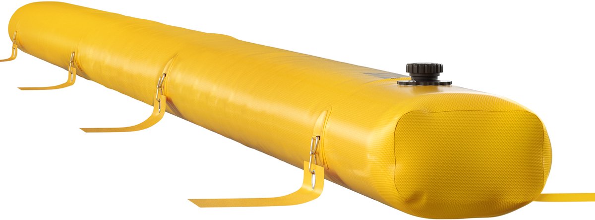 VEVOR Flood Barrier 290 L Overstromingsbescherming, 300 kg Silo Zandzakken, 7,32 m x 25,4 cm x 15,3 cm Bescherming tegen overstromingen en waterdichting, PVC-materiaal Waterbarrière, Crisisparaatheid en herbruikbaar