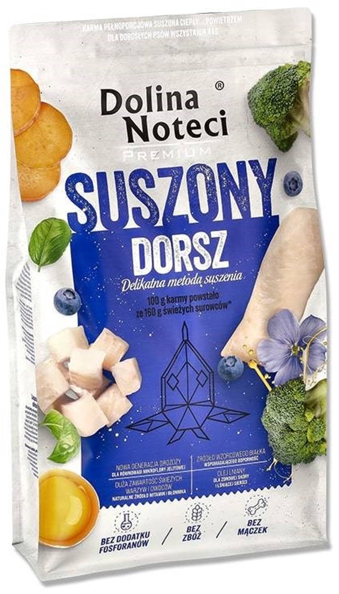 Dolina Noteci Dolina Noteci Premium - Hondenvoer - Kabeljauw - Rijk aan vlees - 9 kg
