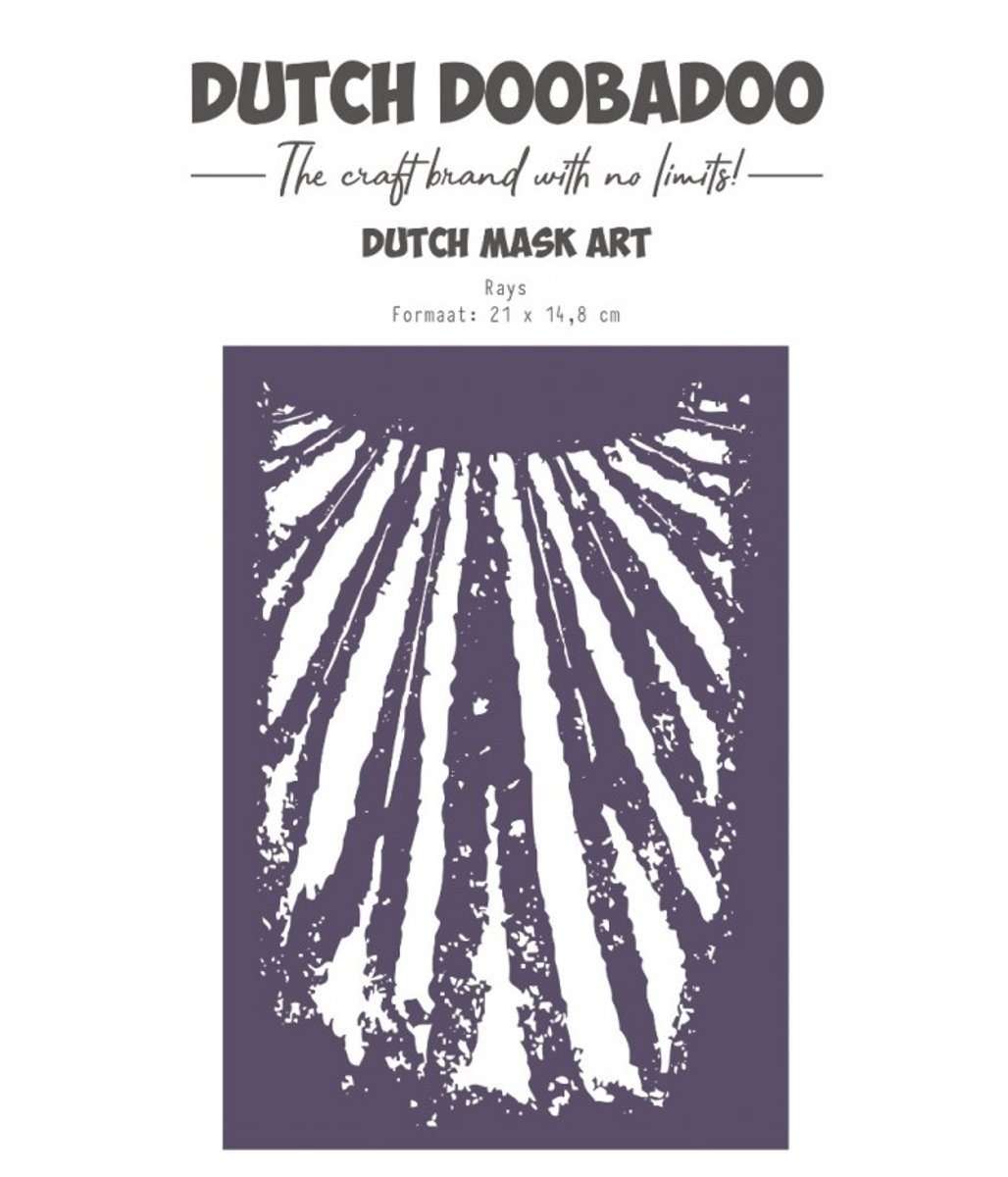 Dutch Mask Art - DDBD - A5 Rays