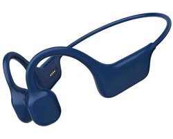 SNJY® Bone Conduction Headphone - Sporthoofdtelefoon Draadloos - Sport Oordopjes - Hardloop Oortjes - Blauw