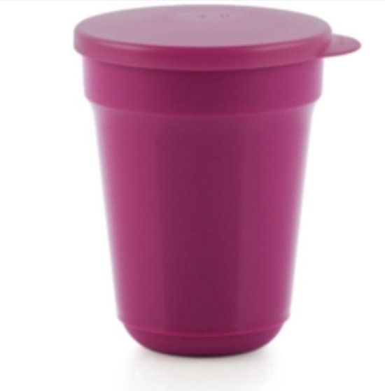 Tupperware Iso Mug 470 ml Rouge - Tasse à Café Tasse Isotherme