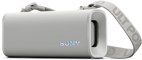 Sony ULT FIELD 3 Bluetooth speaker wit, draagbaar, 24 uur batterij, waterdicht IP67, krachtige bas, schouderriem