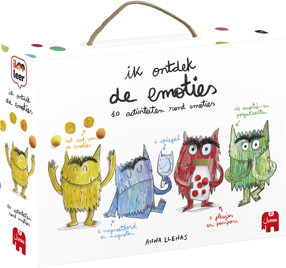 Jumbo - Ik leer Ontdekken Emoties - Kleurenmonster - Color Monster - Emoties - Vanaf 3 jaar — afbeelding 9