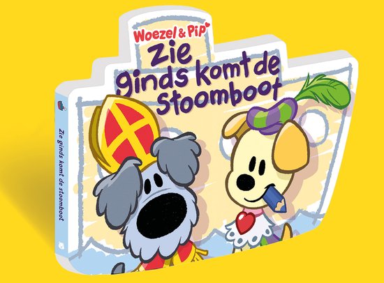 Woezel & Pip - Zie ginds komt de stoomboot - cover