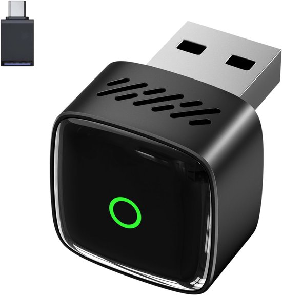 Blynk CarPlay Dongle draadloos Apple CarPlay Android Auto USB-A USB-C Bluetooth 5.4 WiFi 6.0 aluminium compact