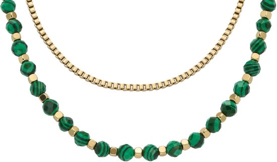 Fossil JA7246710 Collier pour Femme - Doré