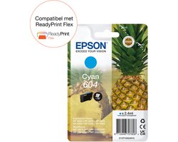 Epson 604 - Inktcartridge - Origineel - Standaard capaciteit - Cyaan