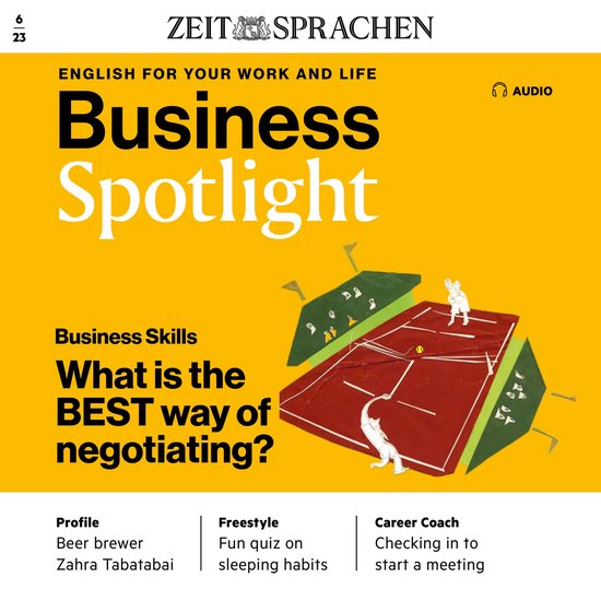 Business-Englisch lernen Audio - What is the BEST way of neg ... - cover