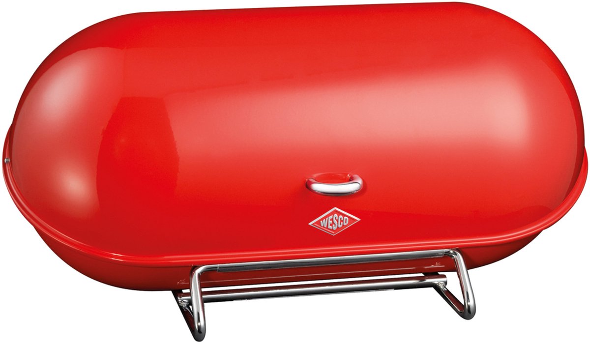 WESCO Breadboy Broodtrommel | 12 Liter | Metaal - Rood | Broodbewaardoos