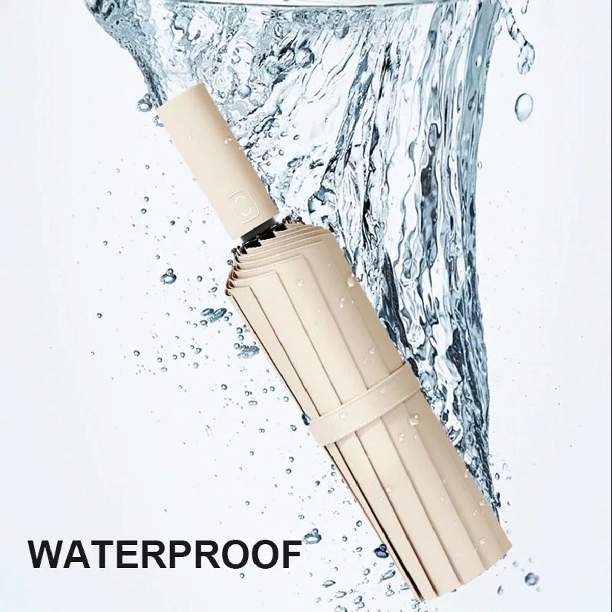 Cissé StormShield™ 24-Bone Automatische Paraplu – Winddicht & UV-beschermend