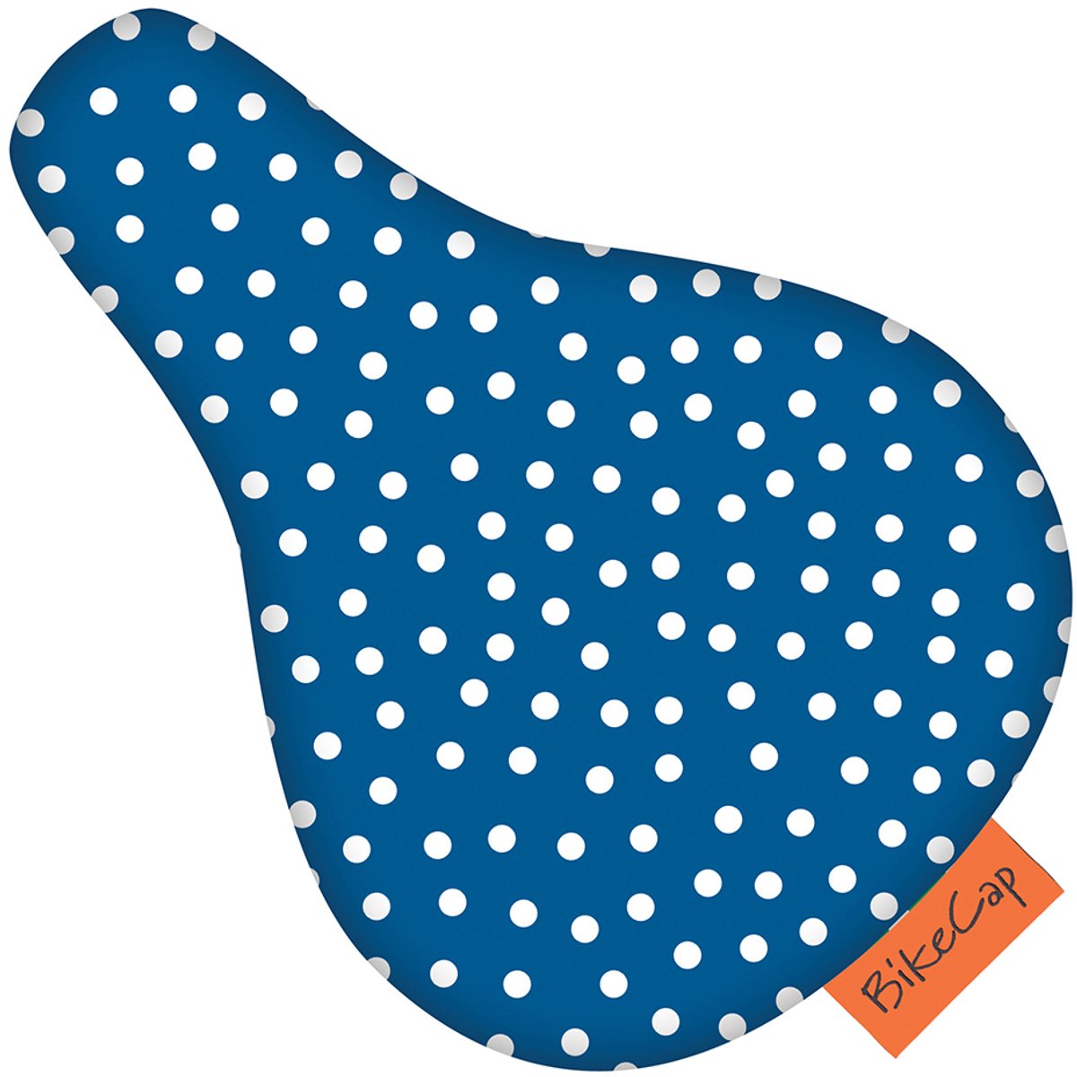 BikeCap Zadelhoesje Kids Blue Dots | Fietszadelhoes - Fietszadeldek - Stof en waterafstotend