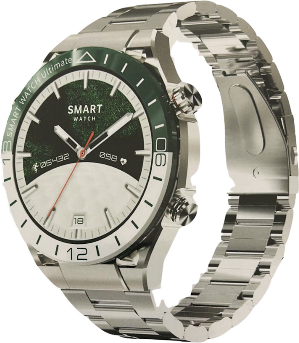 MG W21 Waterdichte Smartwatch - 1.53" Full Touch Display - IP67
