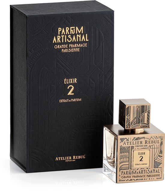 Atelier Rebul No.2 Elixir Artisanal - Parfum (100 ml) - Amber & Vanille - Gourmand & Houtige Geur