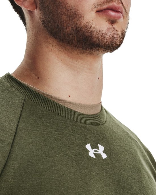 Under Armour Rival Fleece Crew Pull Hommes