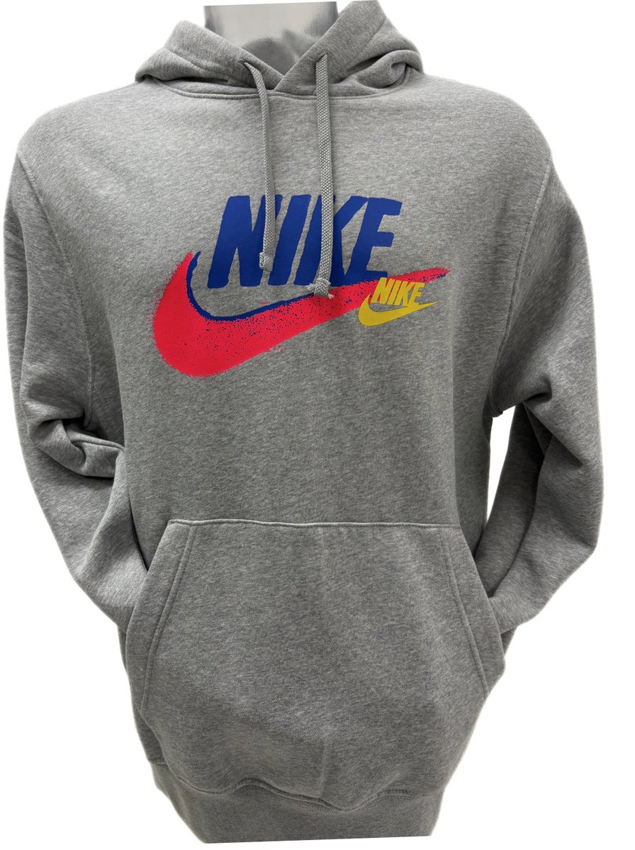 Nike Sportswear Fleece Hoodie Grijs