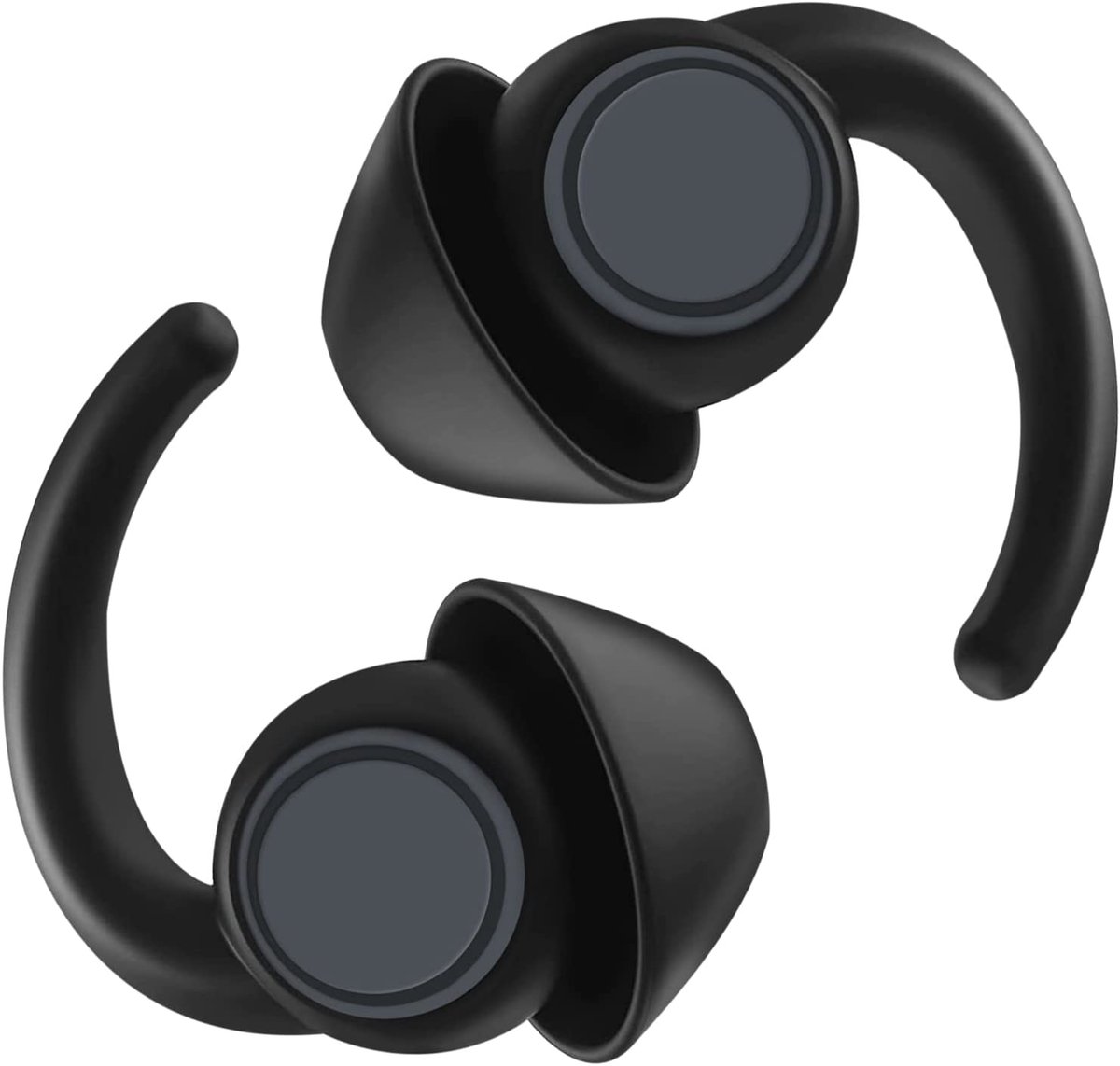 Luxyana® Allround Earplugs - Oordopjes met Geluidsdemping voor Slapen, Festival en Reizen - Alternatief voor Loop Earplugs - Zwart