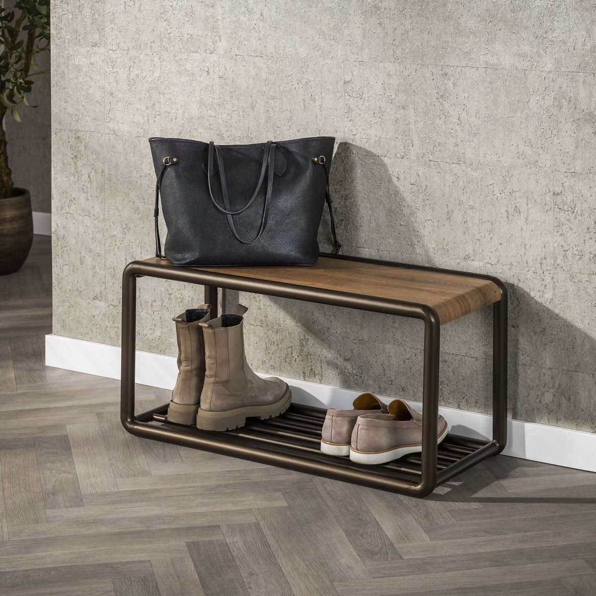 Hoyz Collection - Schoenenbank Luno - Drift Brown