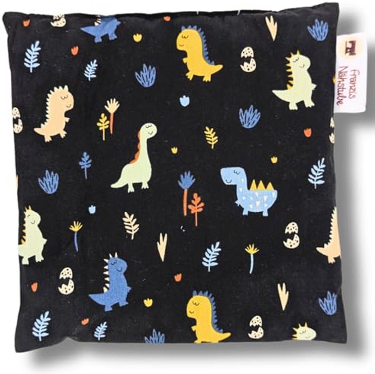 Kersenpitkussen 20x20cm voor Warmte- en Koudetherapie in 100% Katoen - Ideaal voor Pijnverlichting en Ontspanning