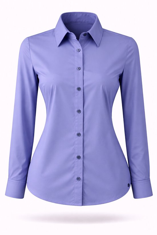 Angelle Milan - Casual Blouse - Dames - Ademend - Exclusieve Stof