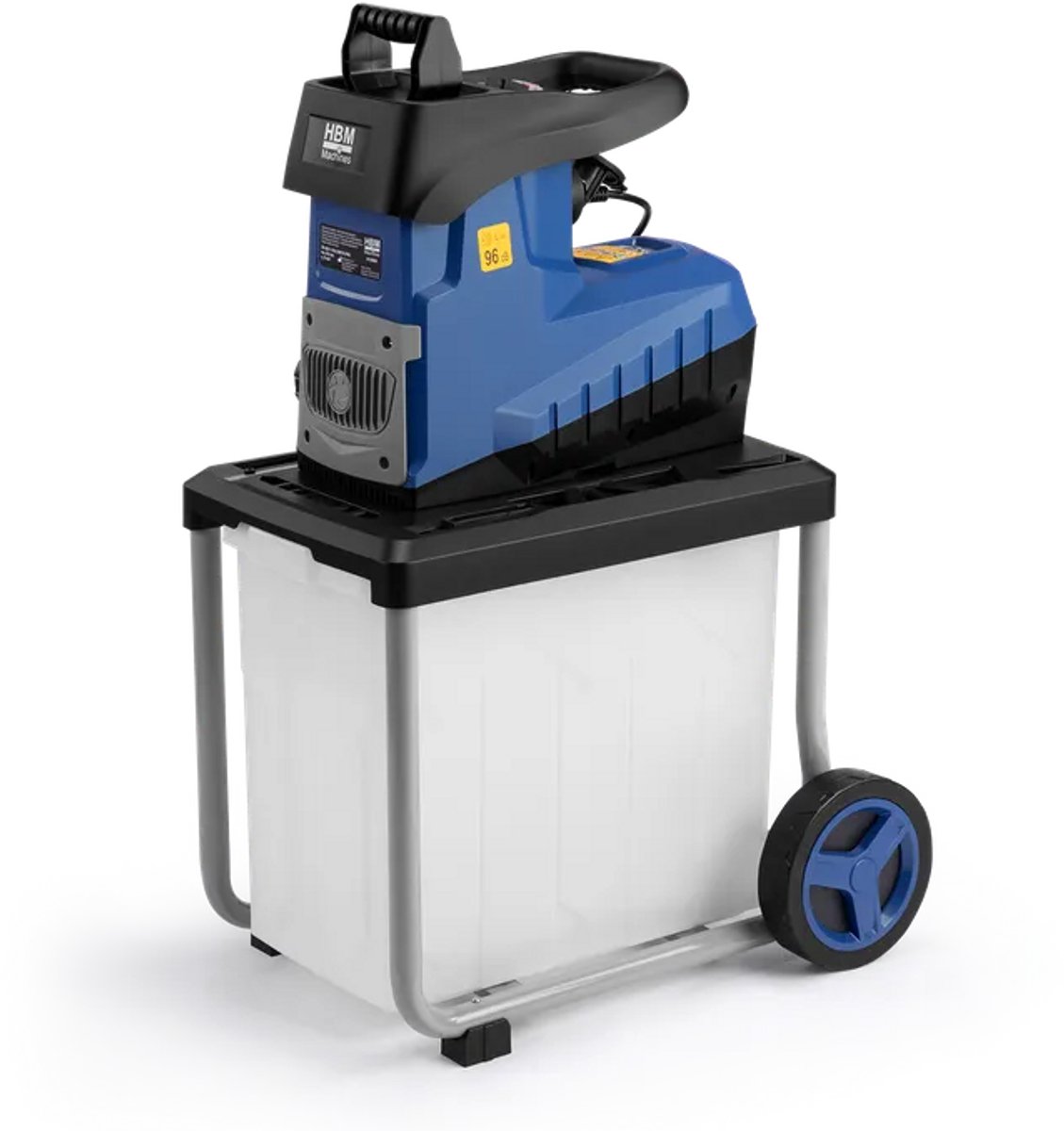 Bol.com Stille Elektrische Hakselaar 2800W - Tuinhakselaar / Houtversnipperaar voor 45 mm Takken aanbieding