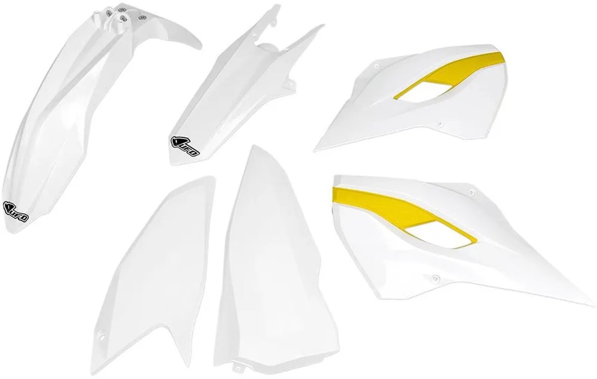 Ufo Husqvarna Fe 250 16 Hukit615f@999 Plastic Set Wit
