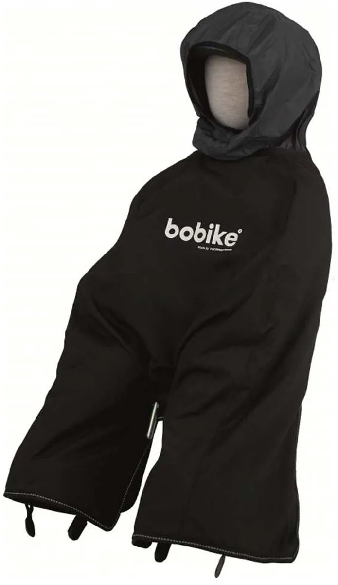 Bobike Poncho mini - Zwart (wind- en waterdicht) van Bobike — afbeelding 2