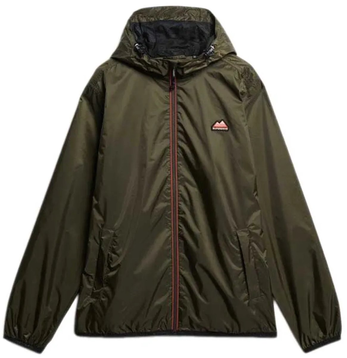 Superdry Essential Tri Windbreaker Jas Heren Groen
