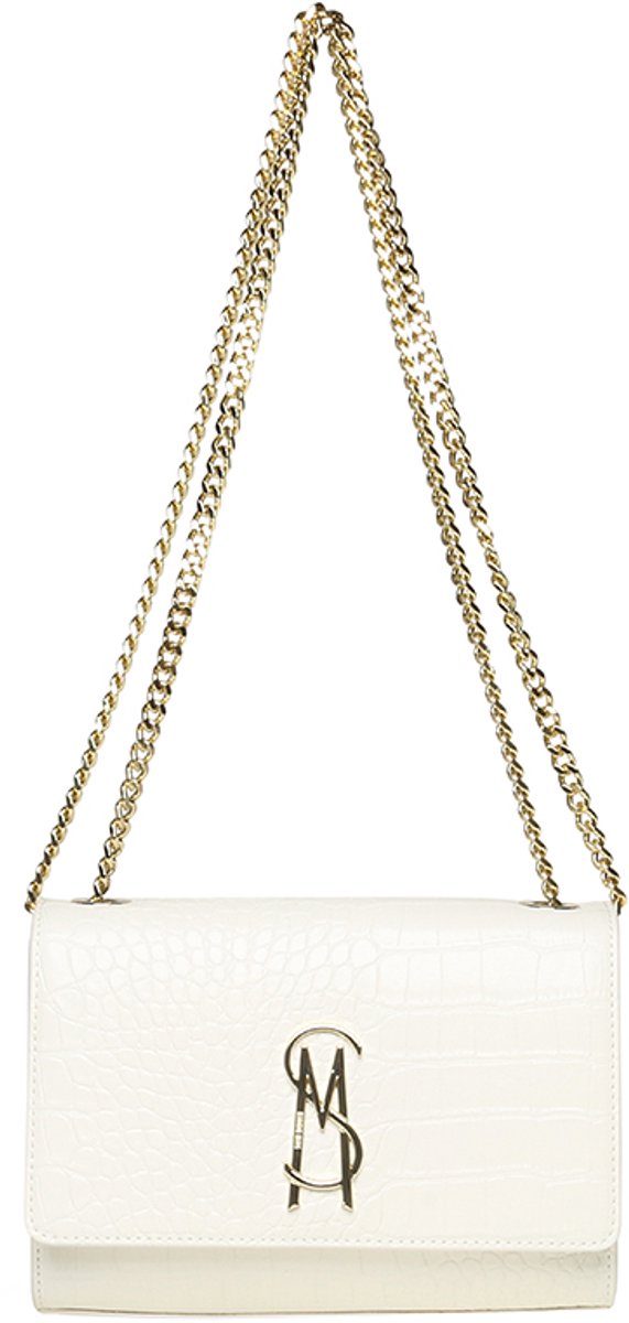 Steve Madden Bramon C Kleine Schoudertas Dames - Polyester - Wit