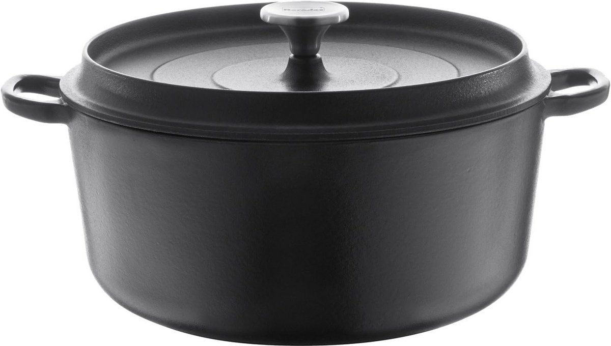Gietijzeren Braadpan met Deksel - Optimaal voor Koken en Bakken