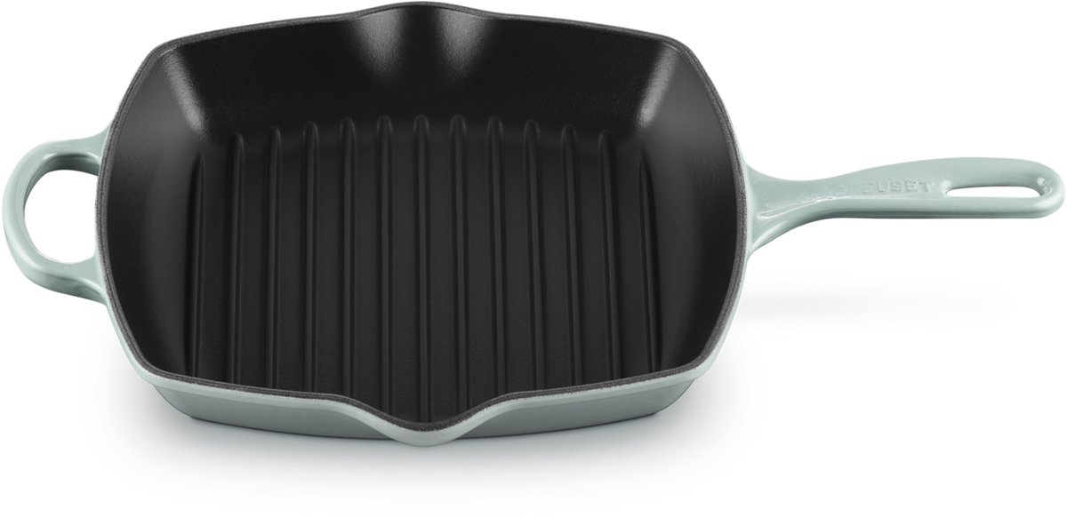 Le Creuset Signature Vierkante Grillpan Sea Salt 26cm