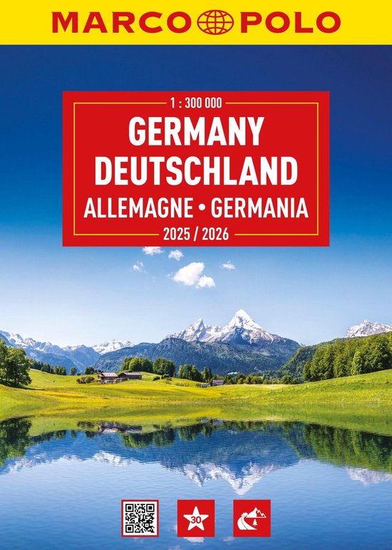 Marco Polo Atlassen - Duitsland-Europa Wegenatlas 25/26 MP