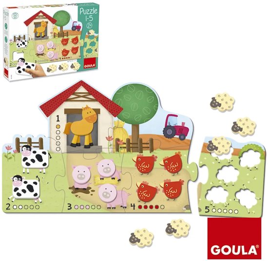 Jumbo - Goula - Puzzel 1 - 5 - Vanaf 2 jaar van Jumbo — afbeelding 4