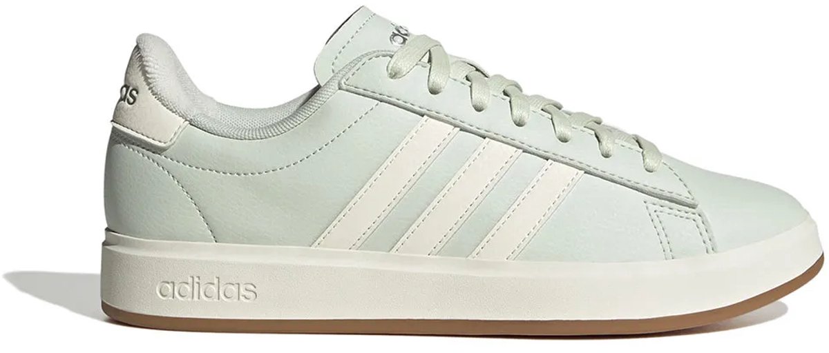 Adidas Grand Court 2.0 Linen Green / Off White / Silver Met