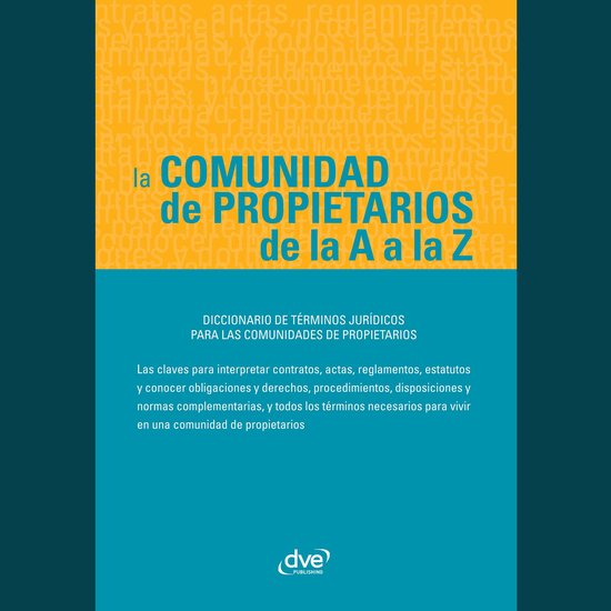 La comunidad de propietarios de la A a la Z - cover