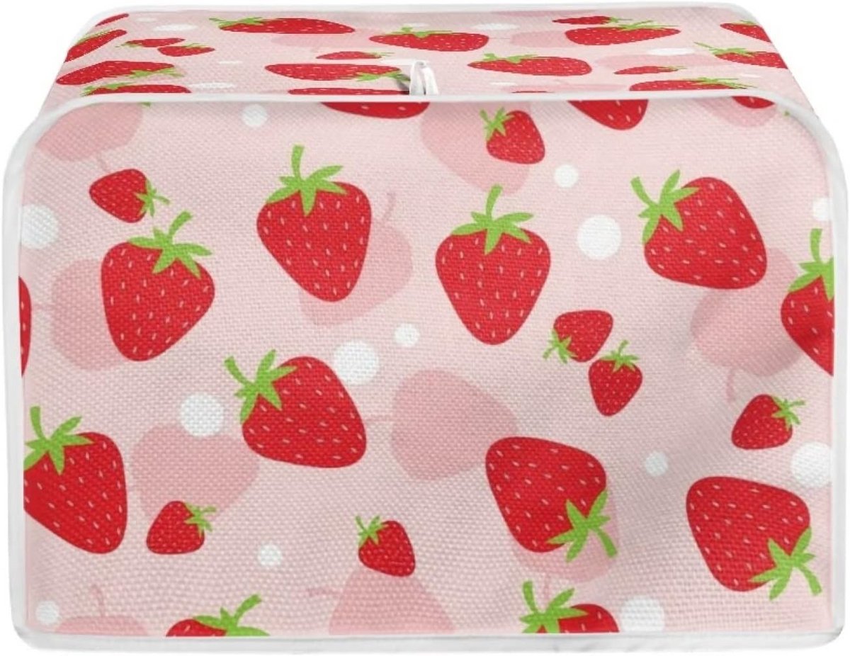 Schattige Toaster Cover met Cartoon Kat Print - Geschikt voor 4 Snijders