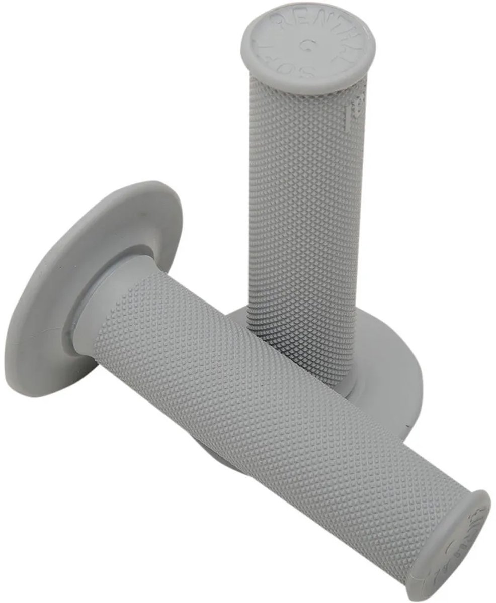 Renthal Mx Full Diamond Soft Handvatten Grijs 22.2 mm