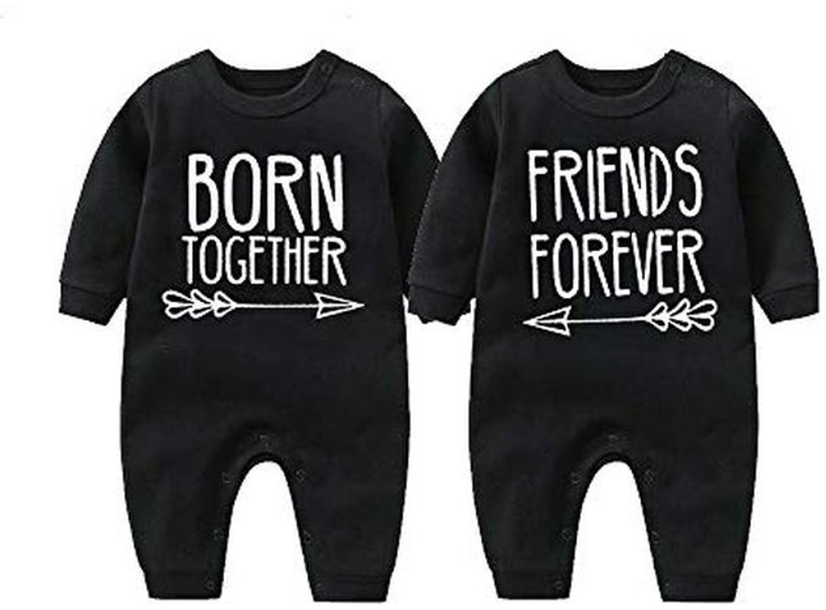 Schattige Matching Rompertjes voor Tweelingen - Leuke Baby Kleding en Geschenken