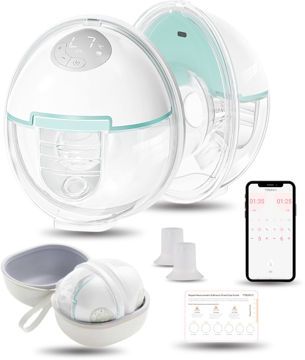 Youha Evera Dubbele Handsfree Borstkolf