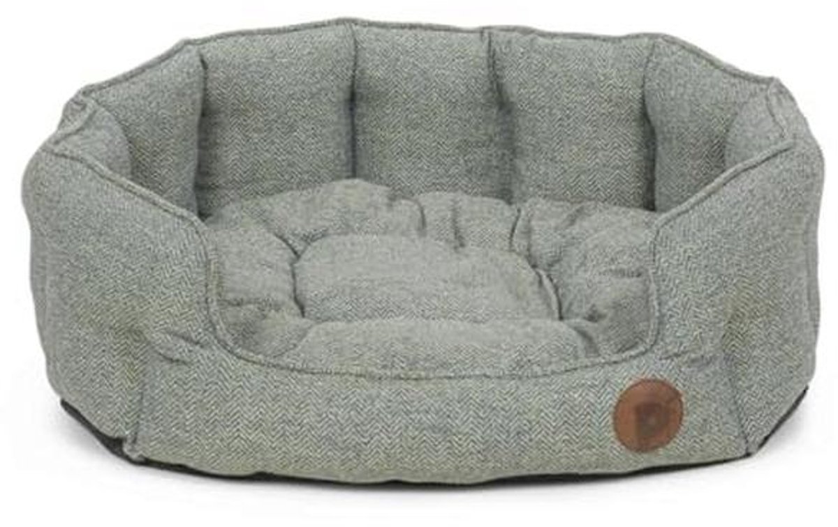 Hondenbed Visgraat Ovaal Large – Stijlvol en Comfortabel voor je Huisdier
