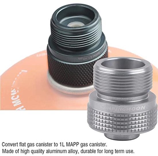 Gasfornuisadapter voor Camping en Outdoor Koken - Converter voor Jerrycan Ventiel — afbeelding 5