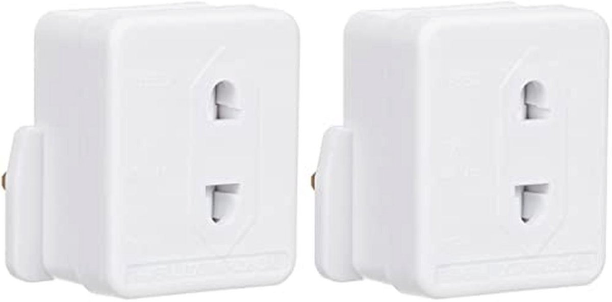 Scheerapparaat en Tandenborstel Plug Adapter - 2 Pin 3 1A Zekering voor Badkamer