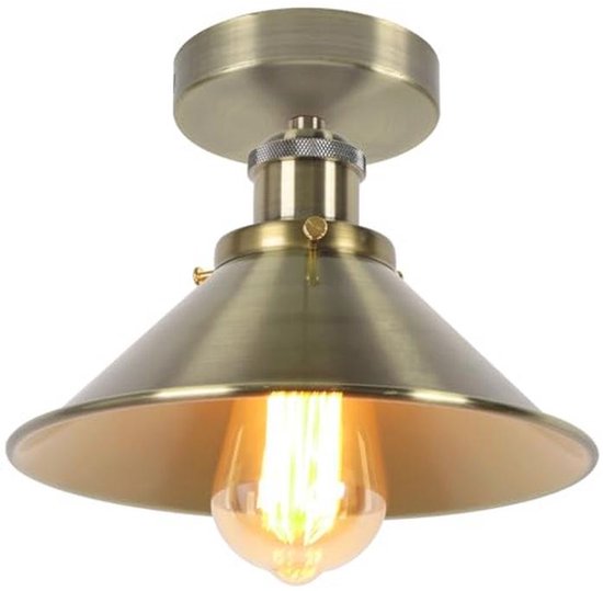 iDEGU Set van 2 industriële hanglampen, 27 cm, retro iDEGU Set van 2 industriële hanglampen, 27 cm, retro
