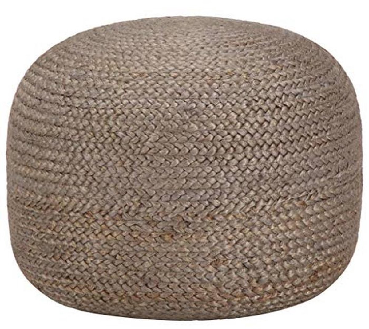 Jute zitpoef - Handgemaakte decoratieve kruk voor woonkamer en slaapkamer