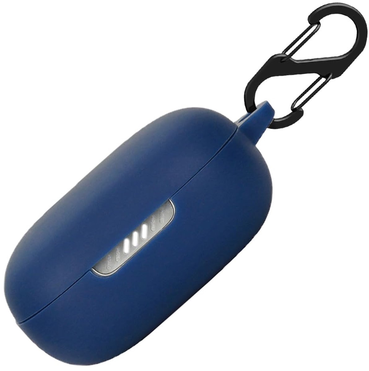 Silicone Case for JBL Live Flex Case, Shockproof Protective Case and Skin Protective Case for JBL Live Flex with Keychain (Dark Blue)